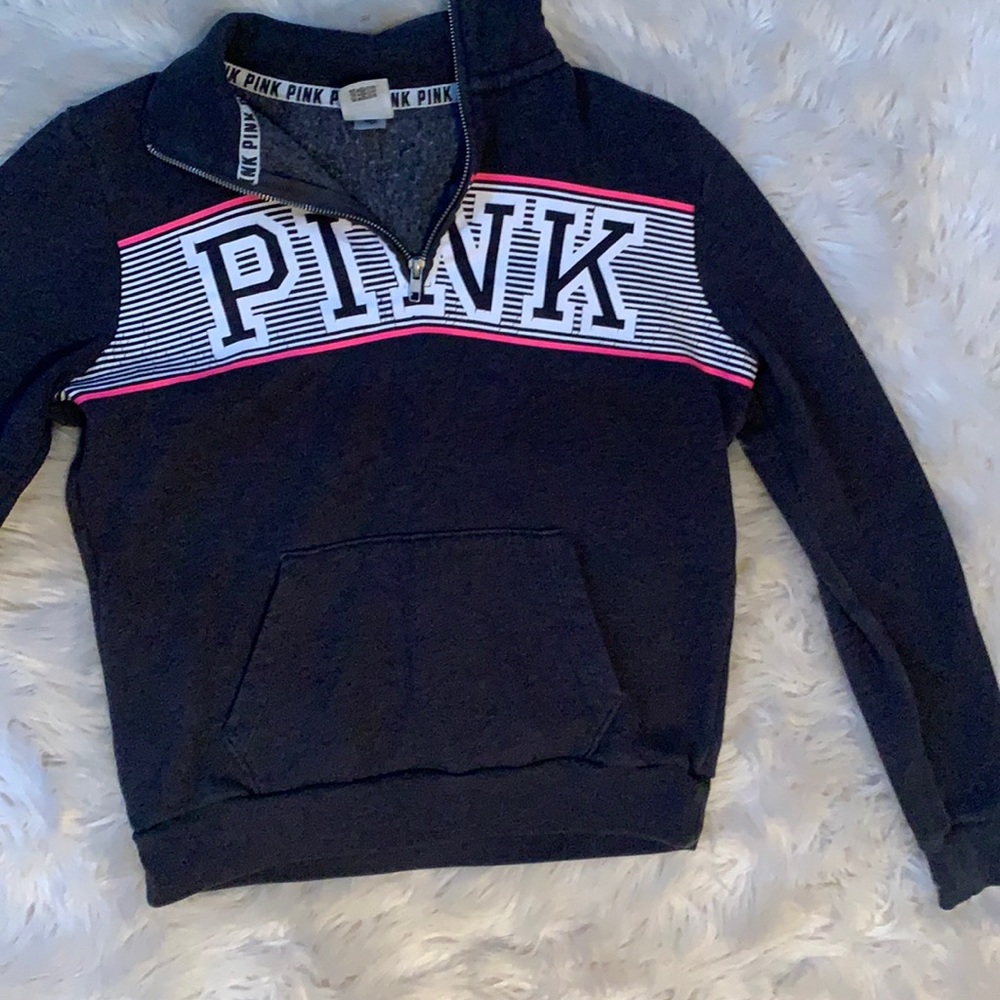 victoria’s secret half way zip up jacket
